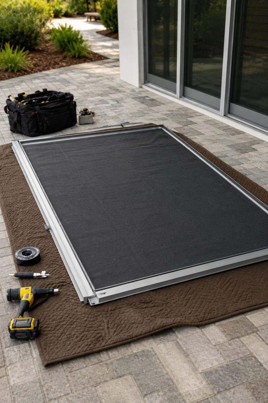 Sliding screen door replacement